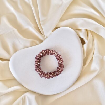 Crystal Beaded Elastic Hair Ties