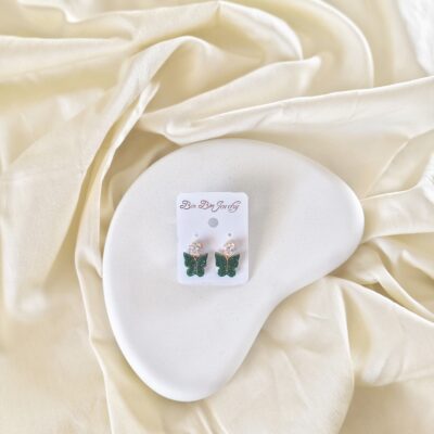 Butterfly Glitter Earrings